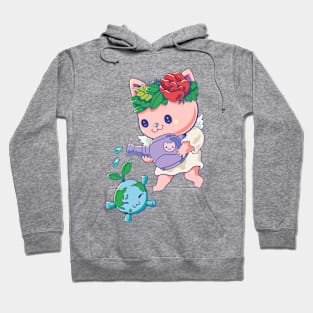 Kawaii Save Earth Hoodie